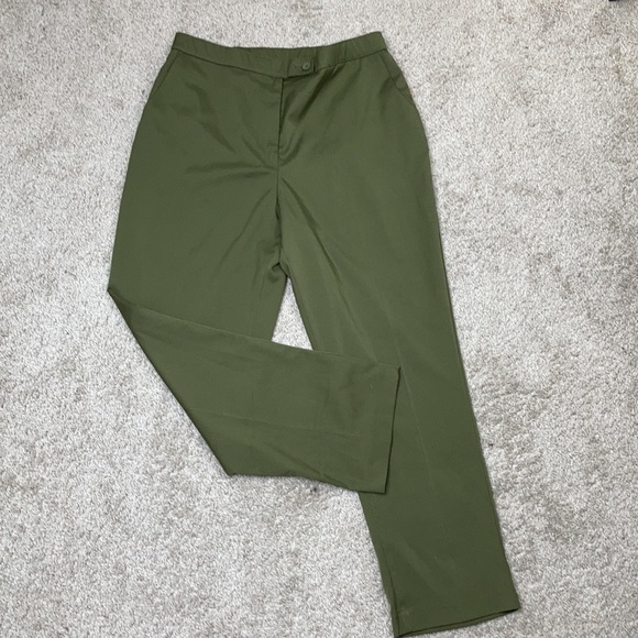 Allison Daley Olive Pants 😻 - Size 10p (pe… - Picture 5 of 17